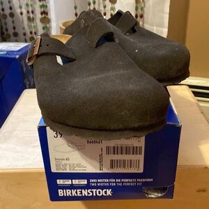 Birkenstock Boston BS mocca size 39 like new